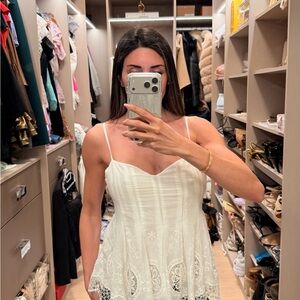 Dance & Marvel Ivory Lace Top